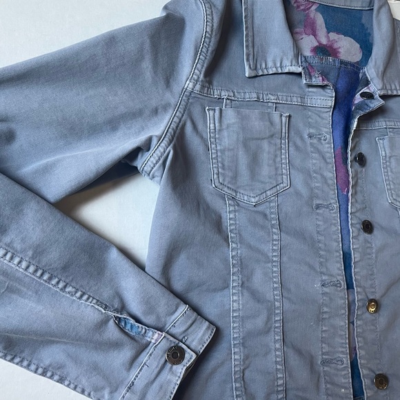 Tempo Paris Riverside Reversible women’s Jean jacket soft comfort - Picture 2 of 8